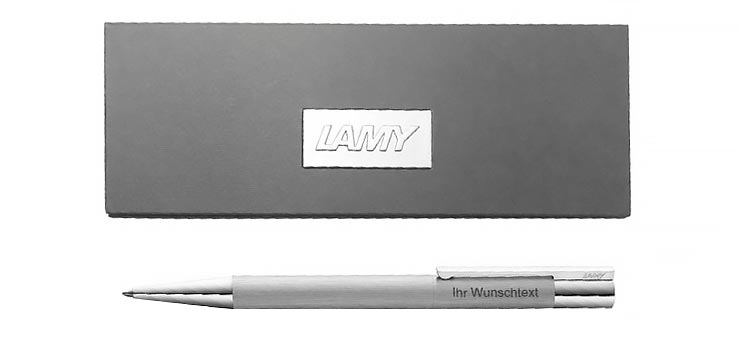 Lamy Kugelschreiber scala Modell 251, Edelstahl brushed