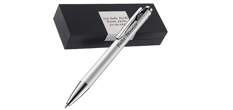 Pelikan K10 Silber metallic mit Wunschgravur PS44