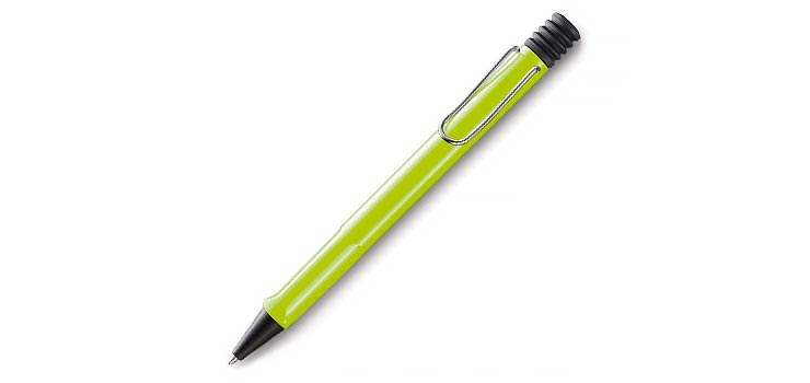 Lamy Safari Kugelschreiber in der Farbe Neon-Lime<br />
